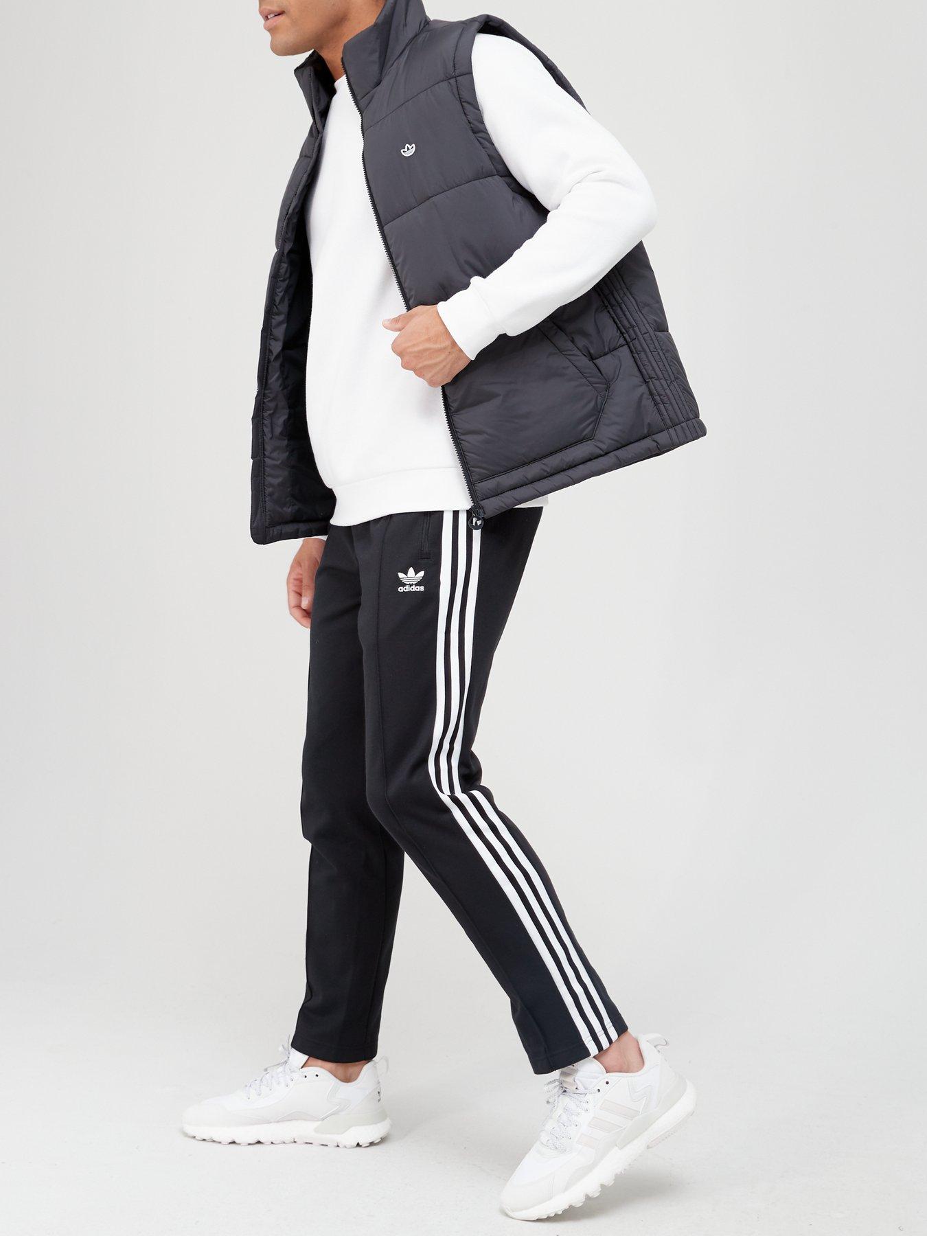 adidas Originals Beckenbauer Tracksuit Bottoms - Black/White