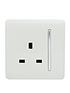  image of trendiswitch-1-gang-13amp-switched-socket-std-white