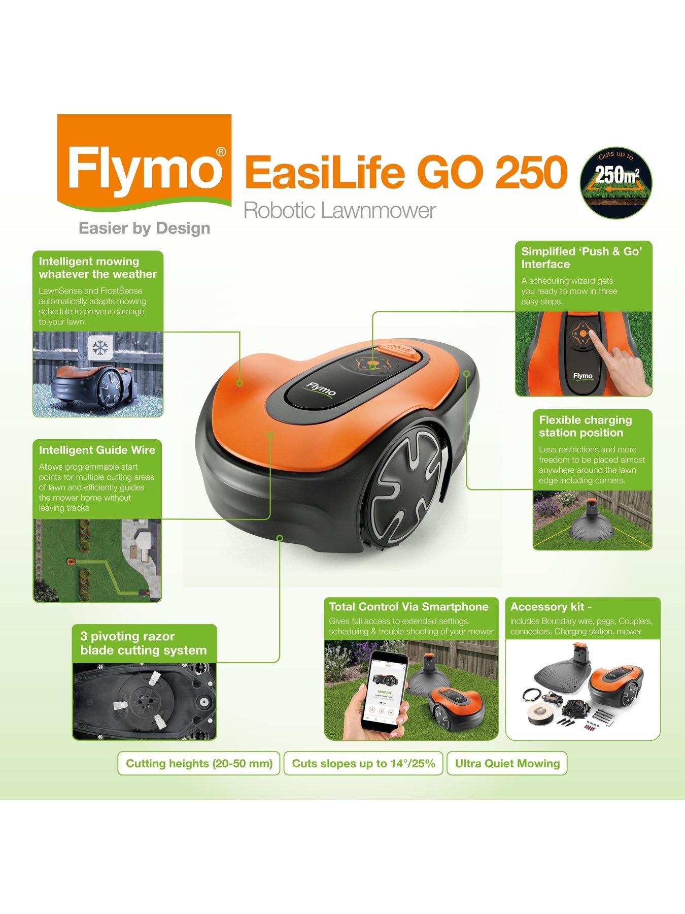  image of flymo-easilife-go-250-robot-lawnmower