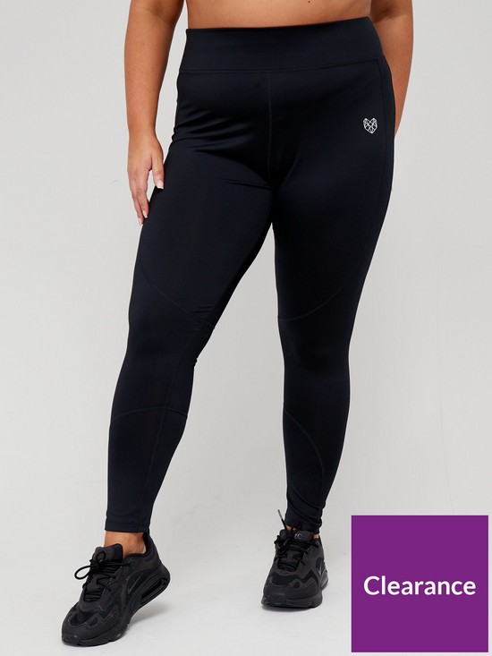 front image of pink-soda-rezi-fitness-leggingsnbspplus-size-black