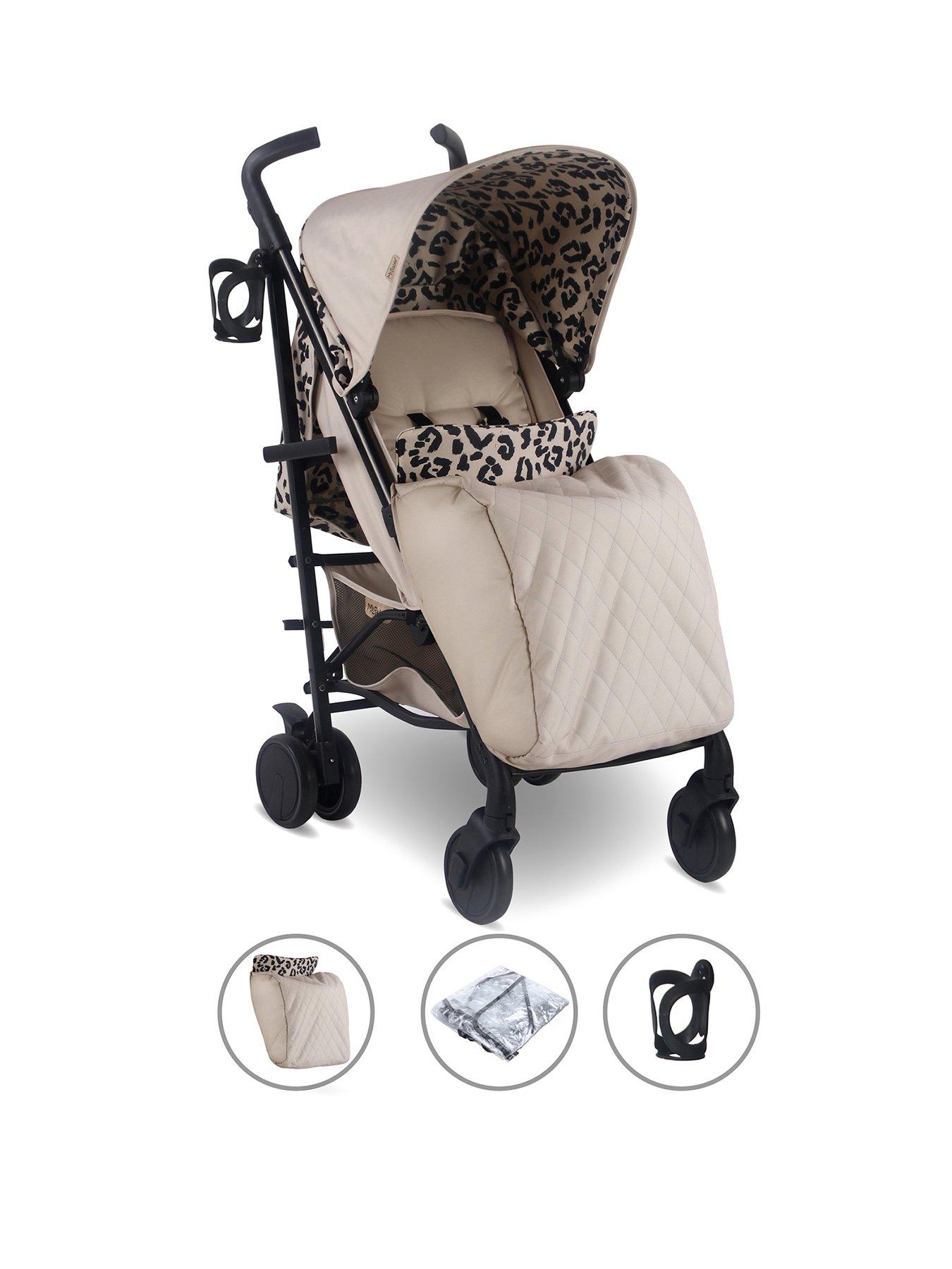 My Babiie MB51 Plus Stroller Fawn Leopard Littlewoods