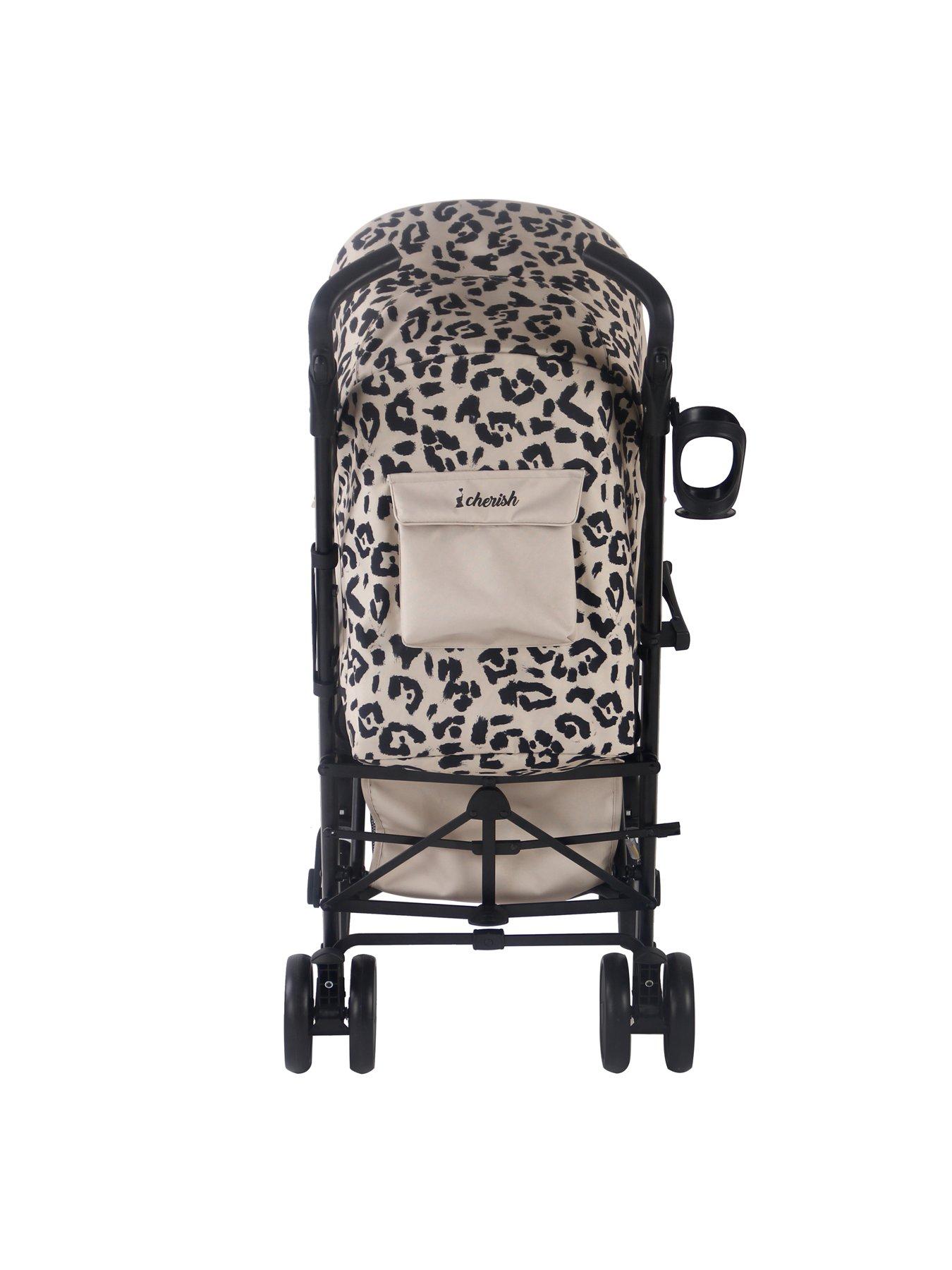 My Babiie MB51 Plus Stroller Fawn Leopard Littlewoods