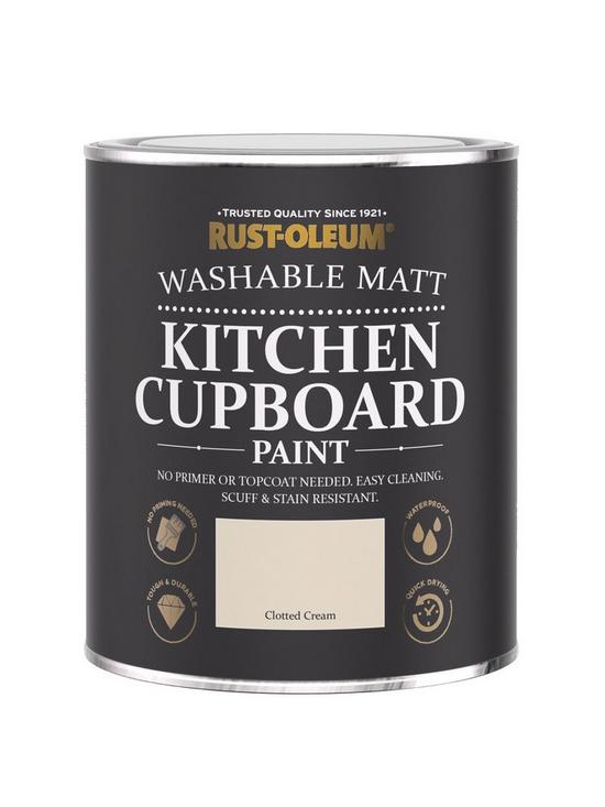 front image of rust-oleum-kitchen-cupboard-paint-clotted-creamnbsp