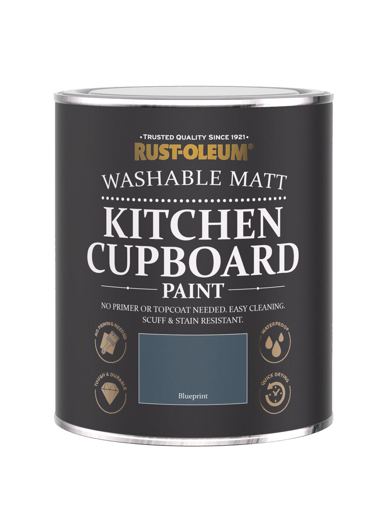 Image 1 of 4 of Rust-Oleum Kitchen Cupboard Paint - Blueprint&nbsp;
