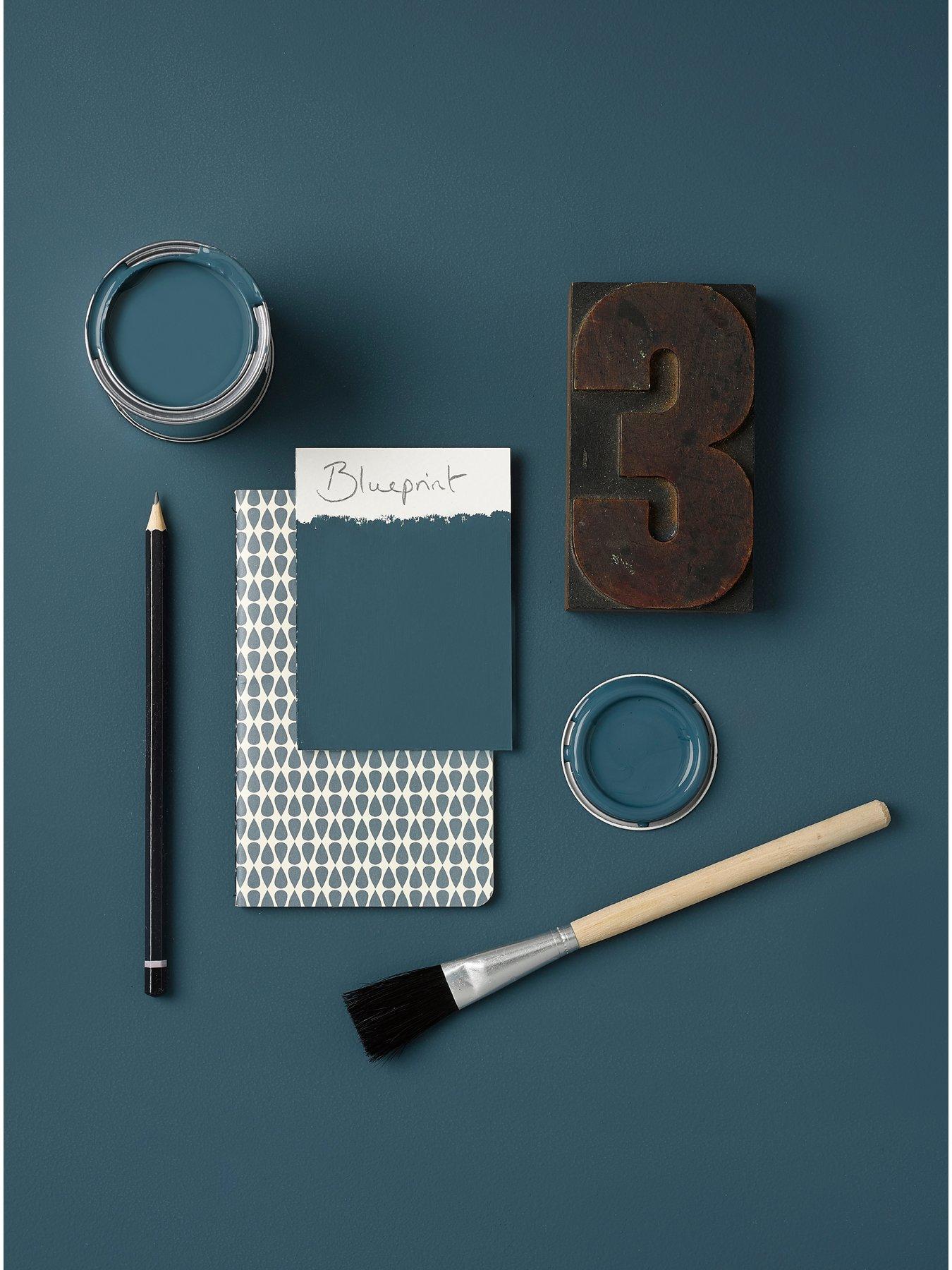 Image 3 of 4 of Rust-Oleum Kitchen Cupboard Paint - Blueprint&nbsp;
