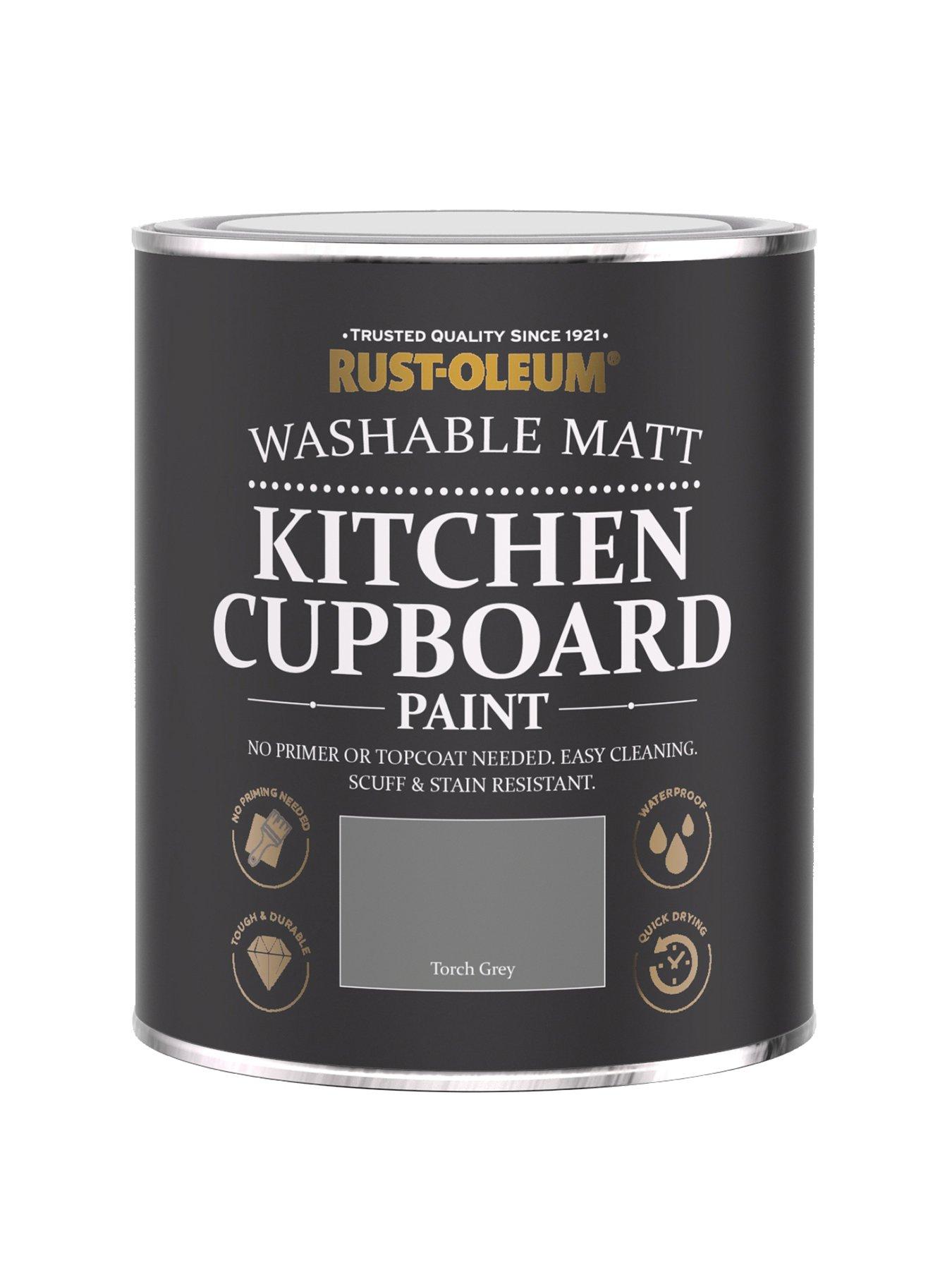 Rust-Oleum Kitchen Cupboard Paint Torch Grey 750ml