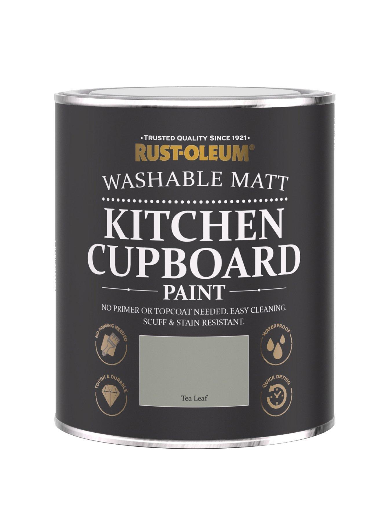 Rust-Oleum Kitchen Cupboard Paint in Tea Leaf – 750 ml Tin