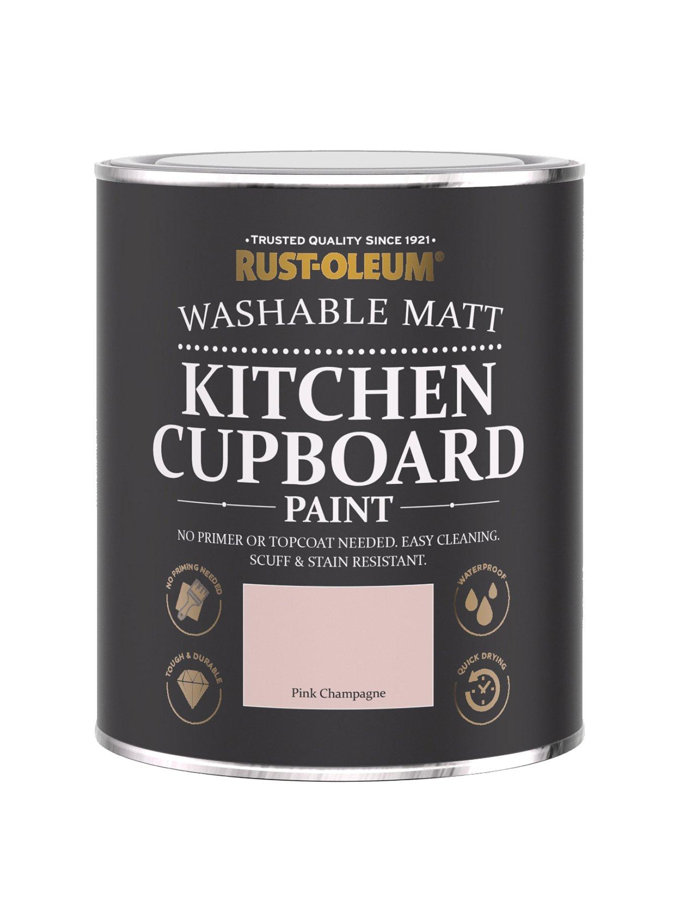 Rust-Oleum Kitchen Cupboard Paint in Pink Champagne – 750 ml Tin