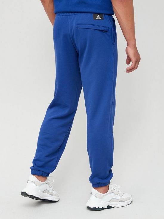 stillFront image of adidas-future-icon-3-bar-pants-blue