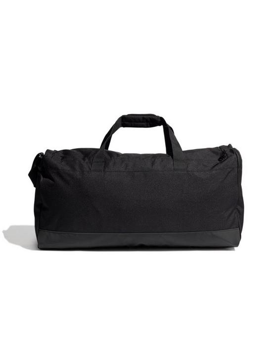 back image of adidas-linear-large-duffel-bag-black