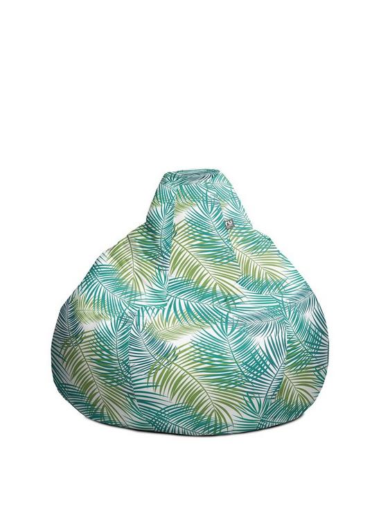 front image of rucomfy-tropical-leaf-xl-classic