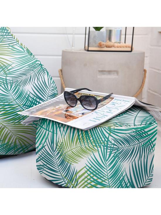stillFront image of rucomfy-tropical-leaf-footstool