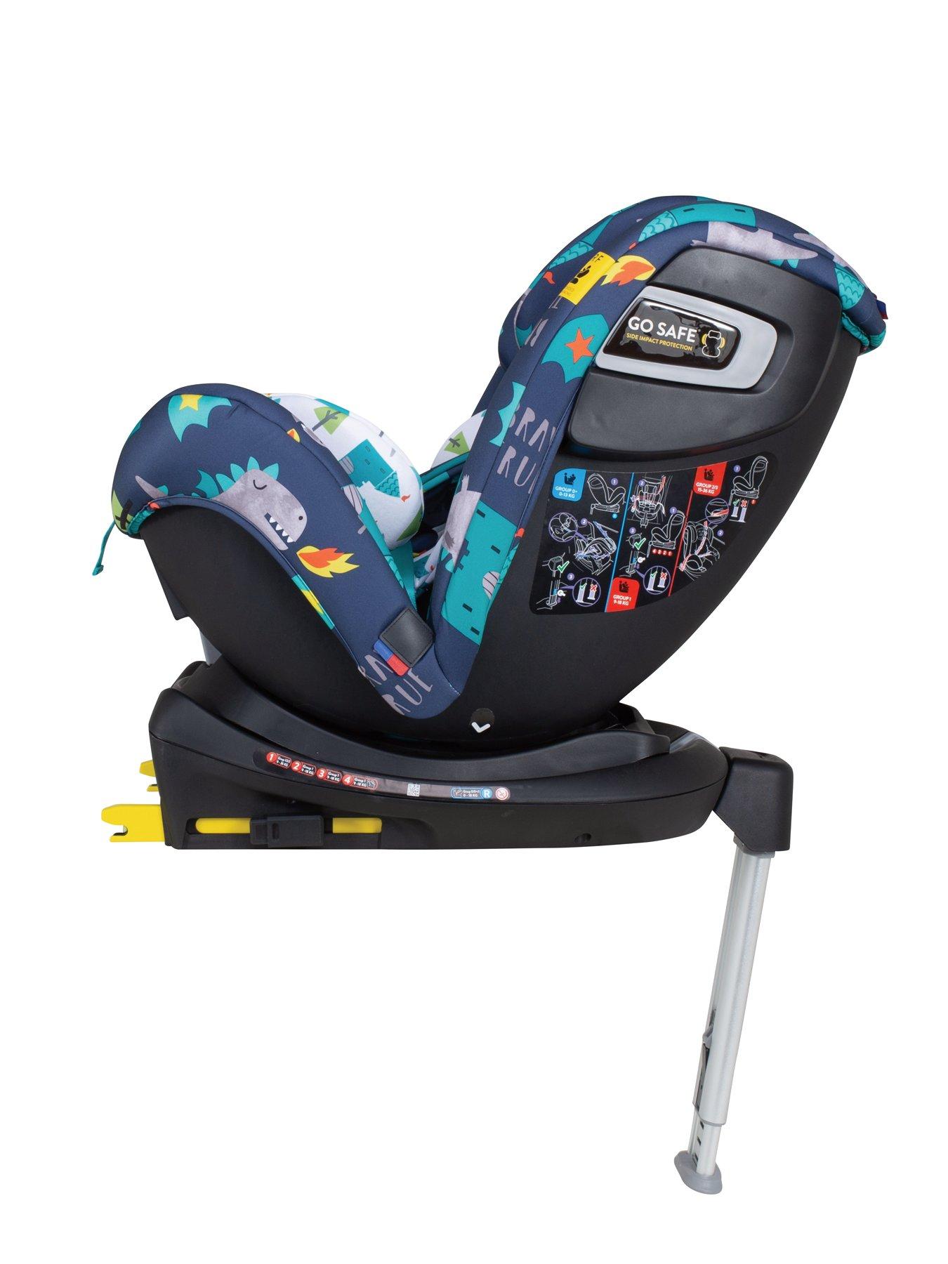 Image 4 of 7 of Cosatto All in All 360 Rotate 0+/1/2/3 ISOFIX Birth To 12 Years Car Seat - Dragon Kingdom