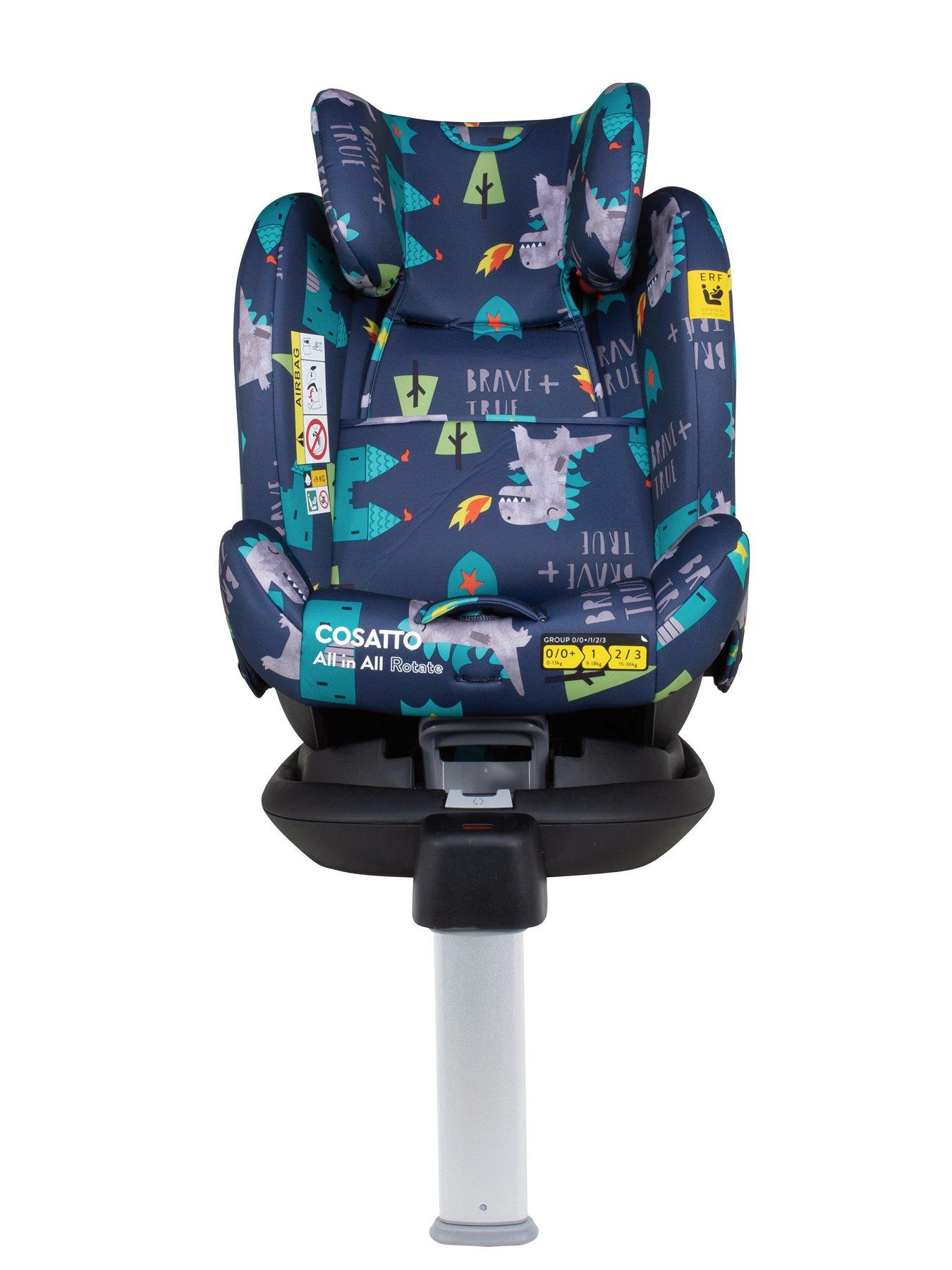 Image 7 of 7 of Cosatto All in All 360 Rotate 0+/1/2/3 ISOFIX Birth To 12 Years Car Seat - Dragon Kingdom