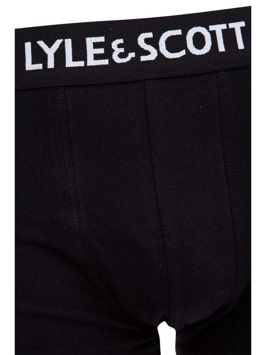 outfit image of lyle-scott-barclay-3-pack-trunk-black