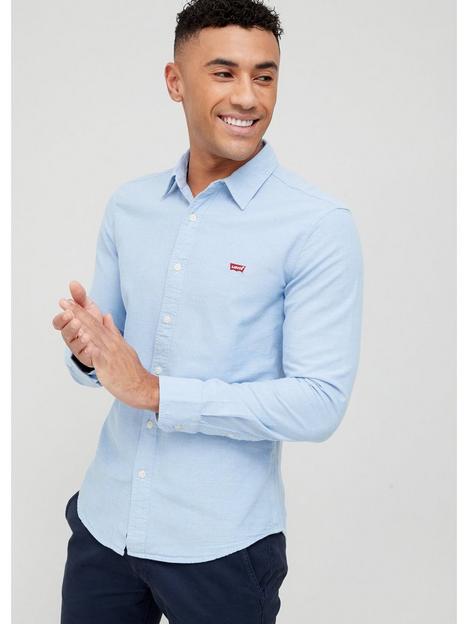 levis-slim-fit-embroidered-logo-oxford-shirt-light-blue