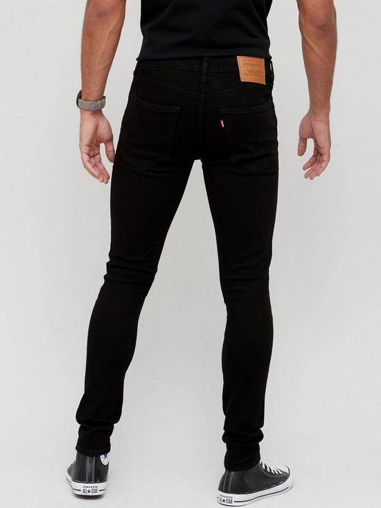 stillFront image of levis-519-skinny-taper-jeans-black