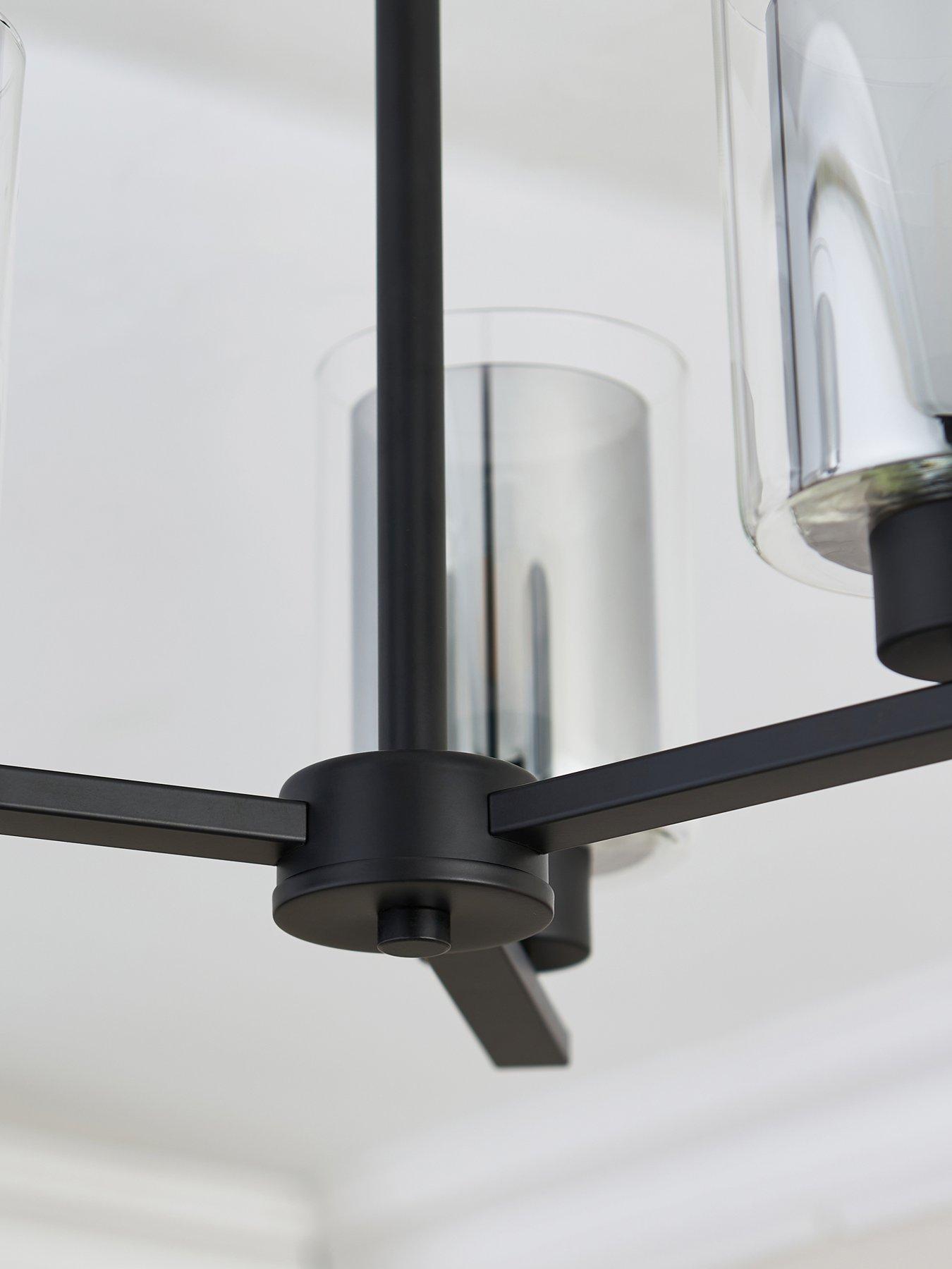  image of very-home-cynthia-three-light-ceiling-light