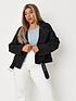 missguided-plus-missguided-plus-boxy-belted-faux-leather-biker-blacknbspfront