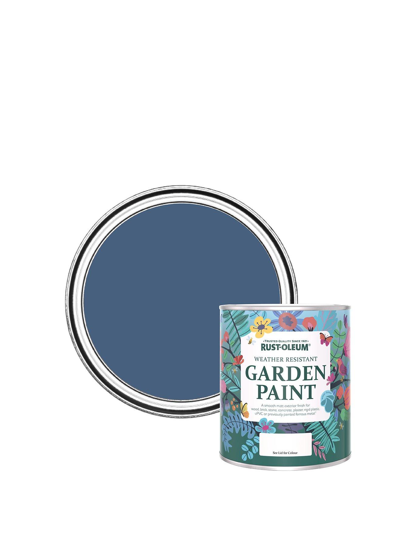 RustOleum Garden Paint Ink Blue 750ml