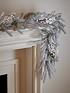  image of silver-grey-and-white-berry-christmas-garland-ndash-180-cmnbsp