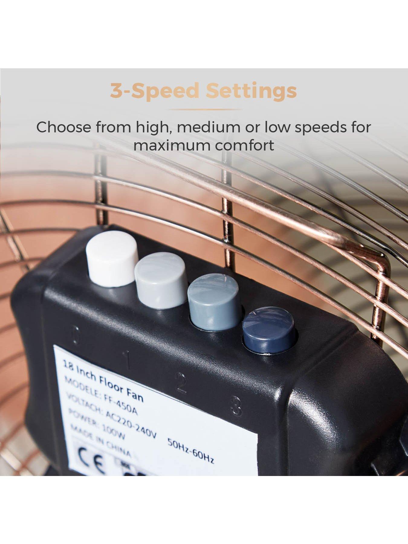  image of tower-t662000c-high-speed-velocity-floor-fan-with-adjustable-tilt-long-life-motor-18-inch-100w-copper