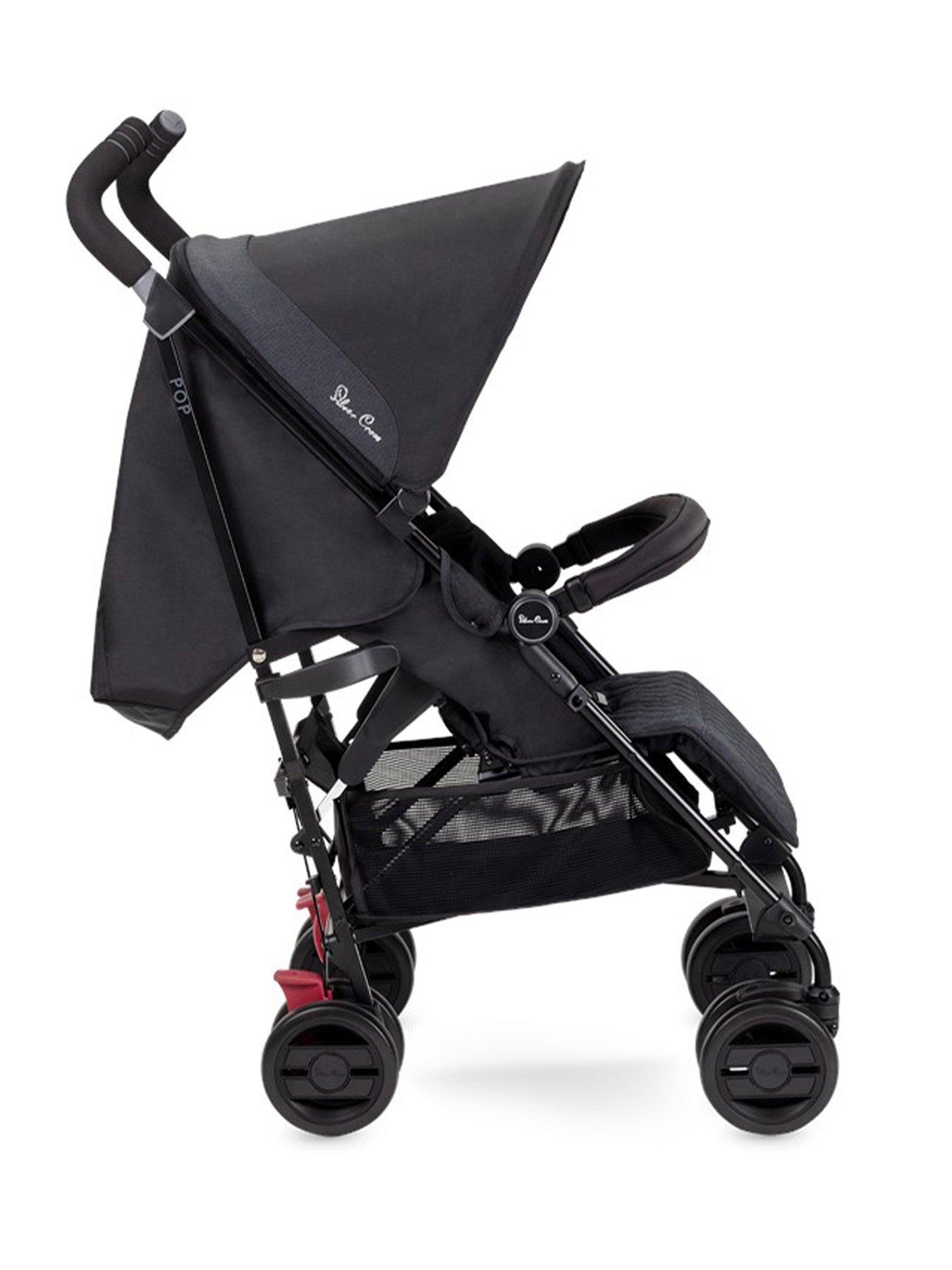  image of silver-cross-pop-stroller-black