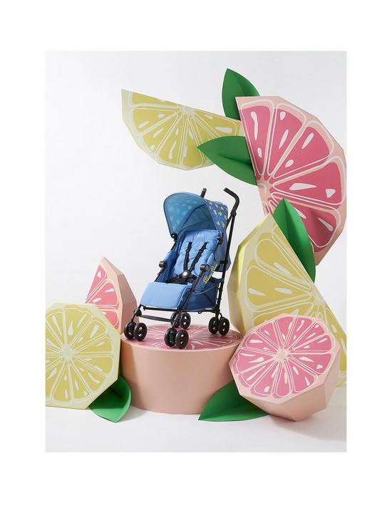 stillFront image of silver-cross-zest-lemon-stroller