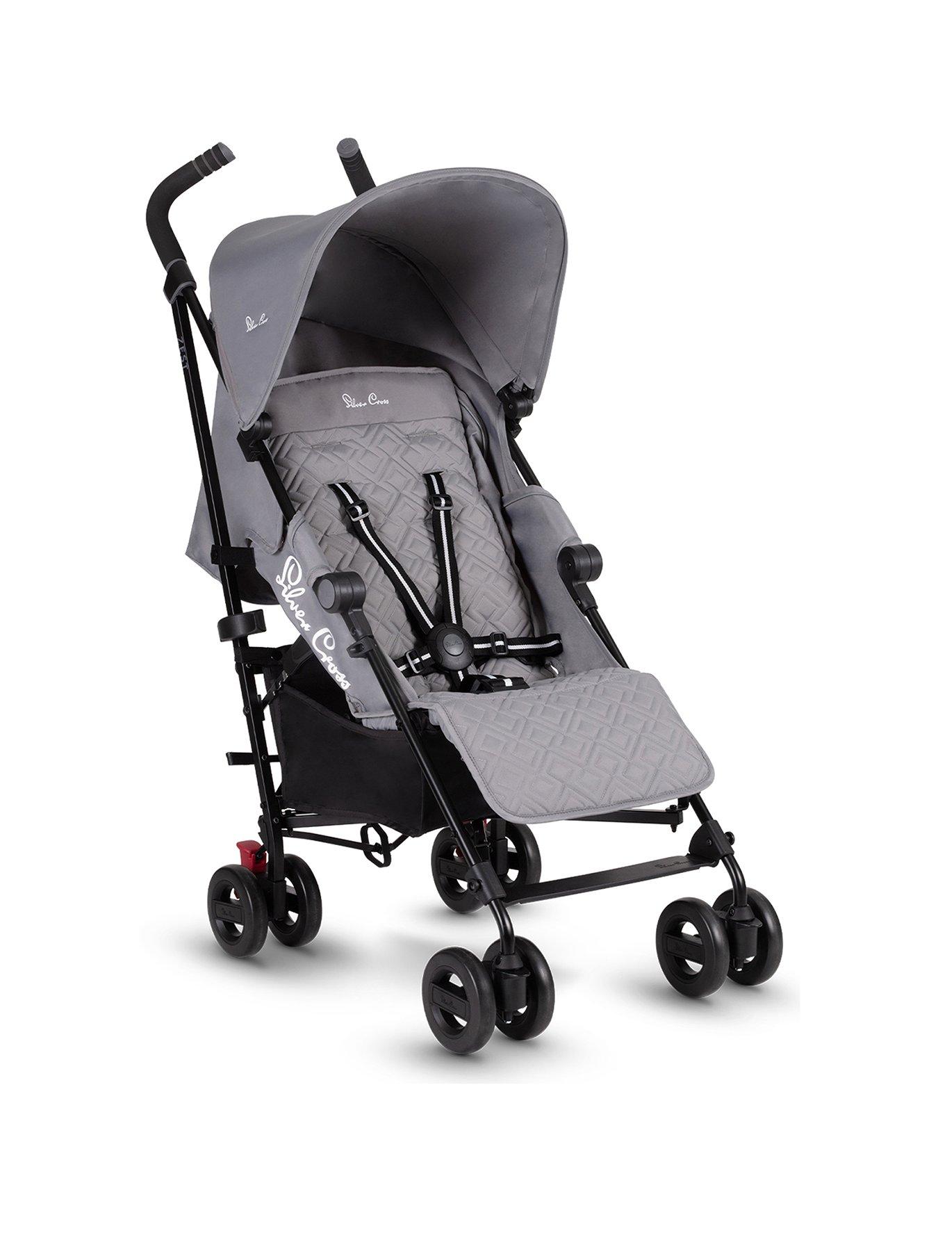 Silver Cross Zest Silver Stroller 