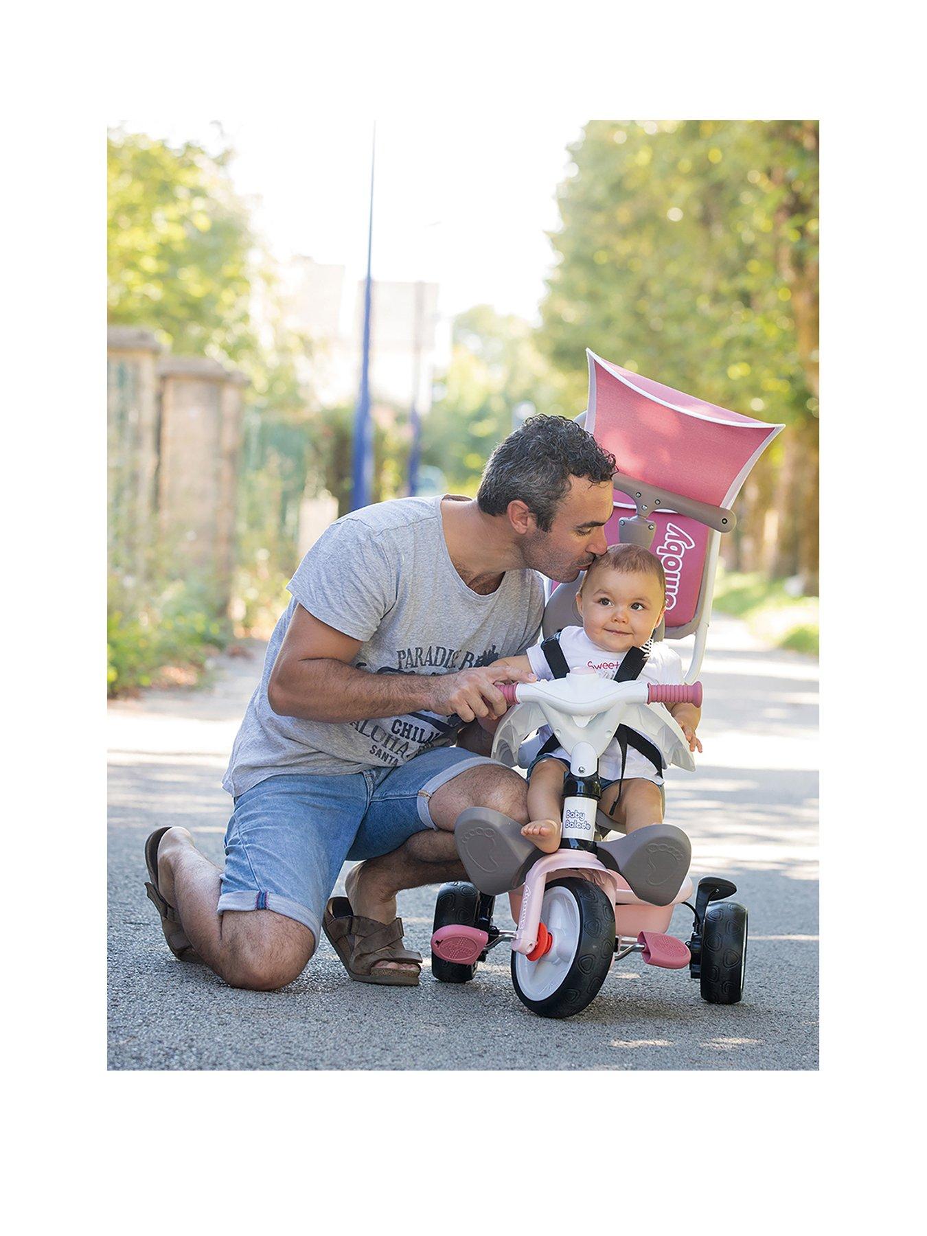 Image 3 of 7 of Smoby Baby Balade Tricycle -&nbsp;Pink