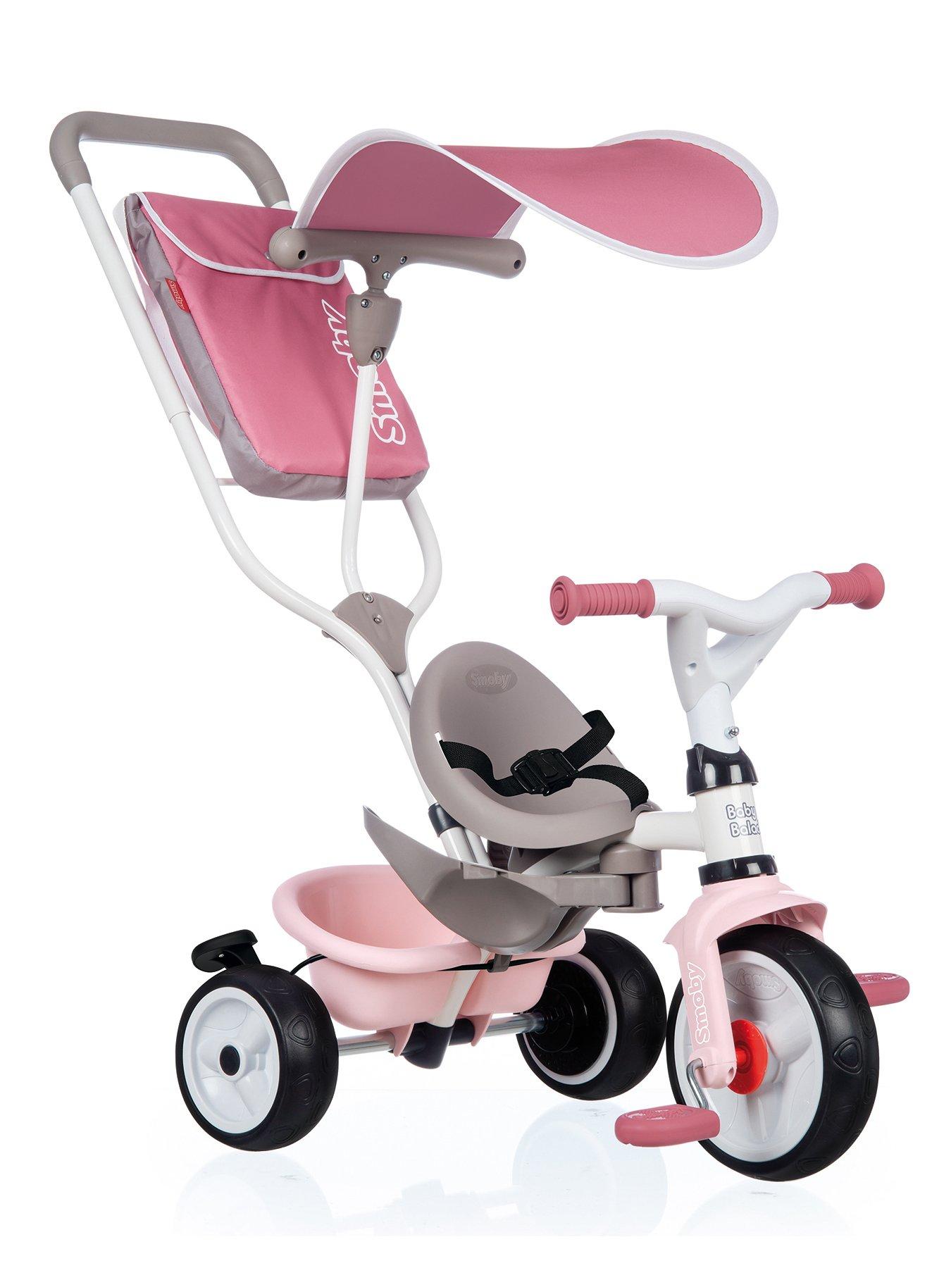  image of smoby-baby-balade-tricycle-pink