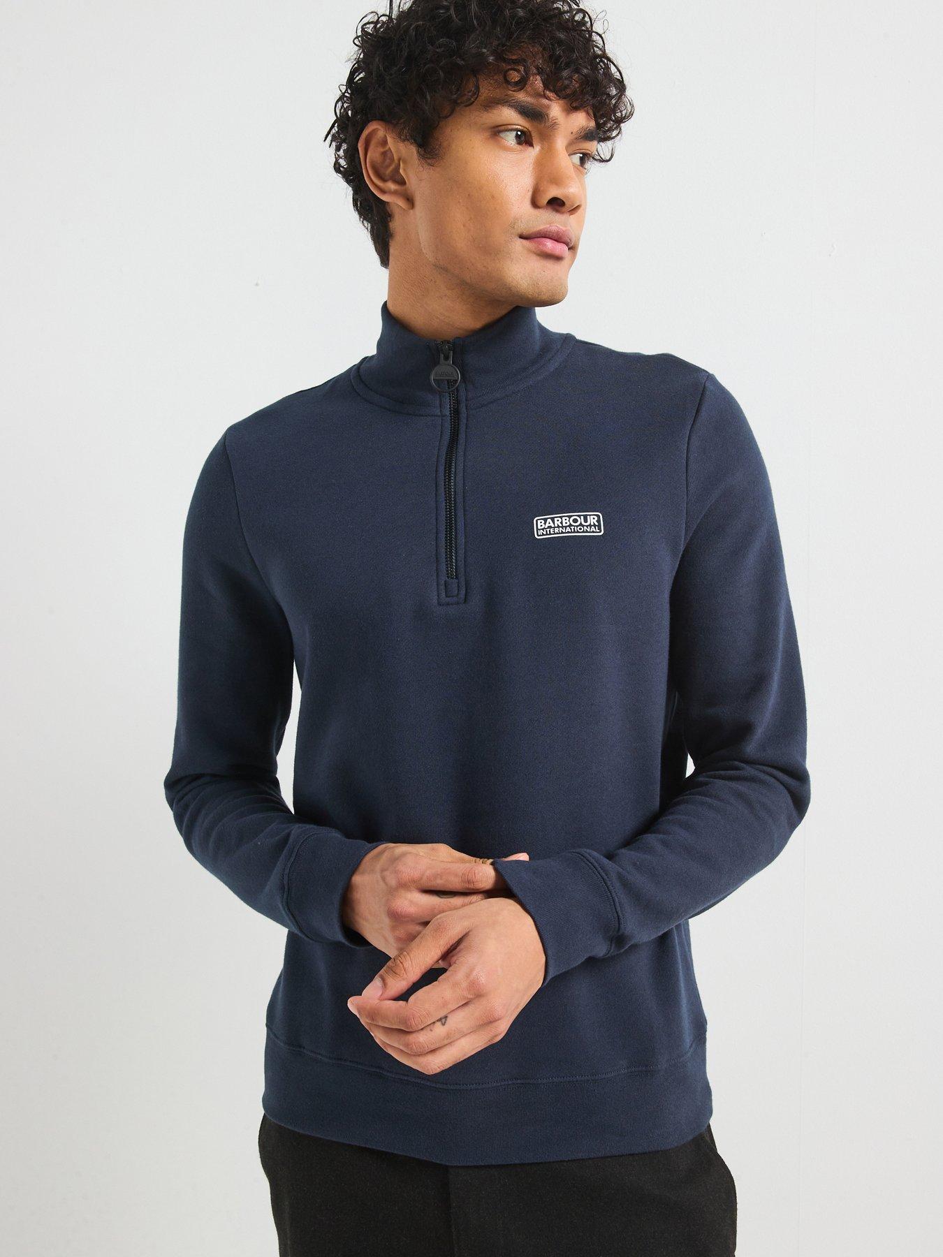 barbour-international-international-essential-logo-14-zip-sweat-top-navy