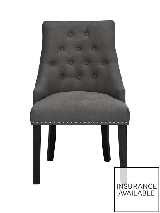 back image of very-home-warwick-pair-of-fabric-diningnbspchairs-charcoalblack