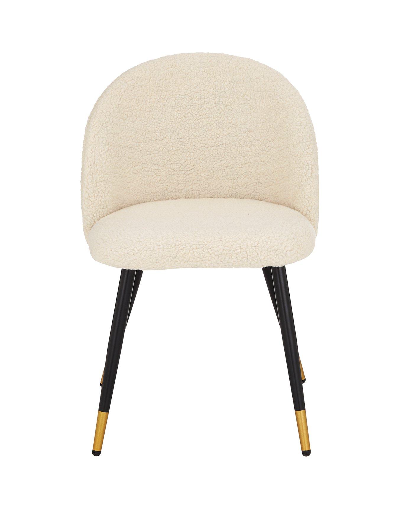  image of very-home-pair-of-bouclenbspdining-chairs