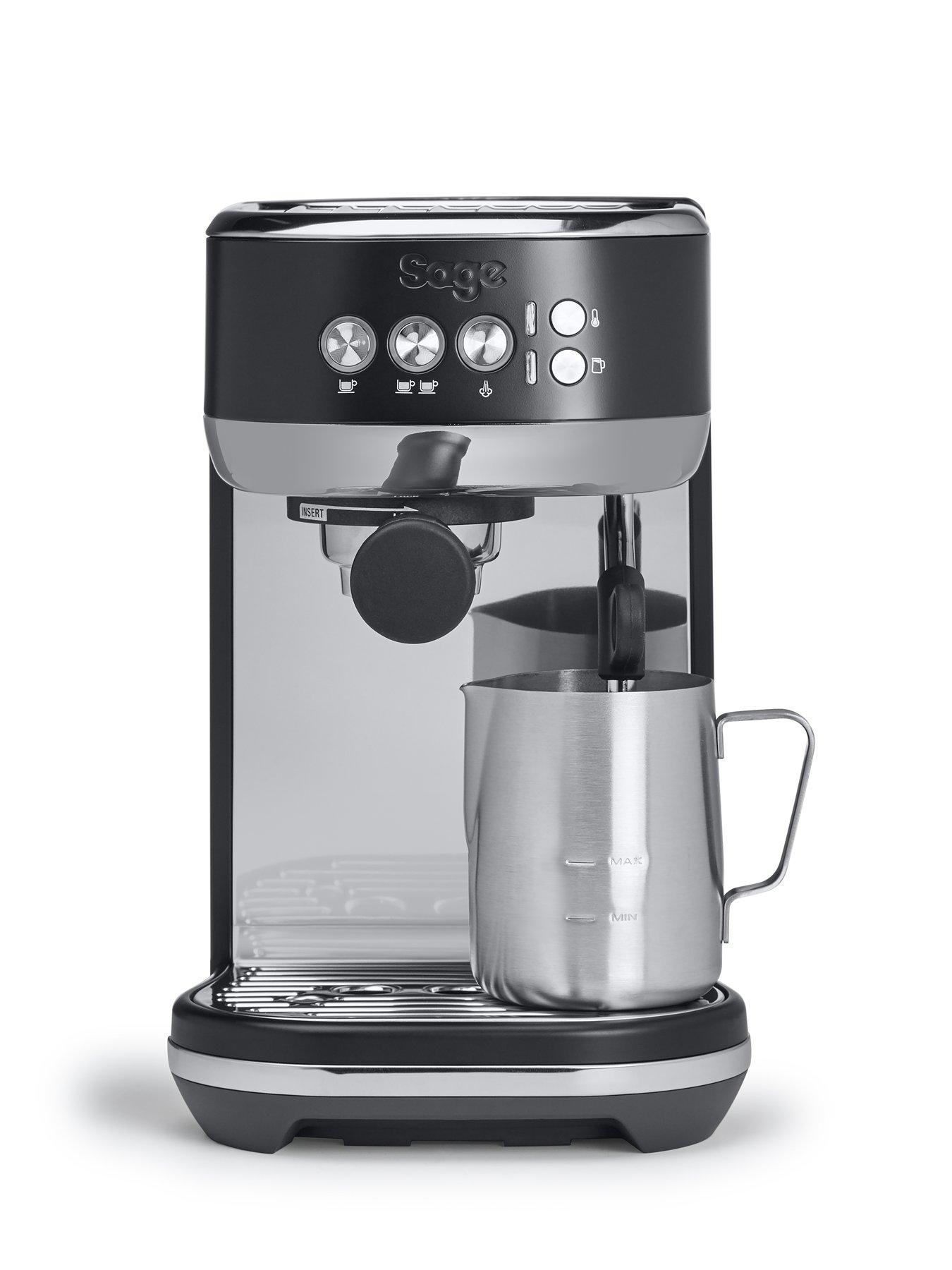 Image 2 of 8 of Sage Bambino Plus Espresso Machine - Black Truffle