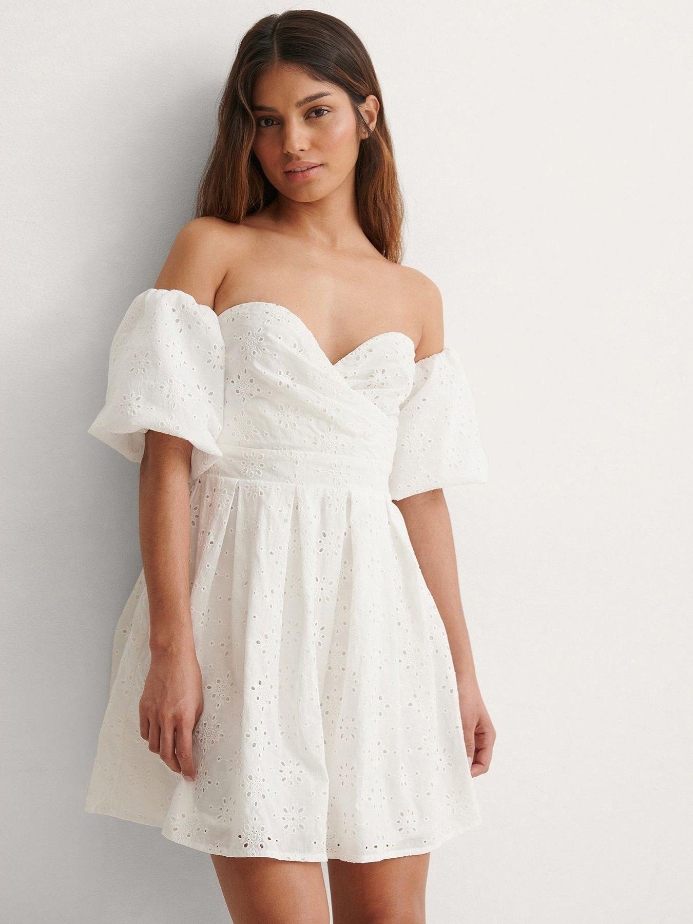 White mini occasion dress Clearance