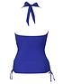  image of pour-moi-soleil-lightly-padded-underwired-multiway-tankini-top-cobalt
