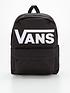  image of vans-old-skool-drop-v-backpack-blackwhite