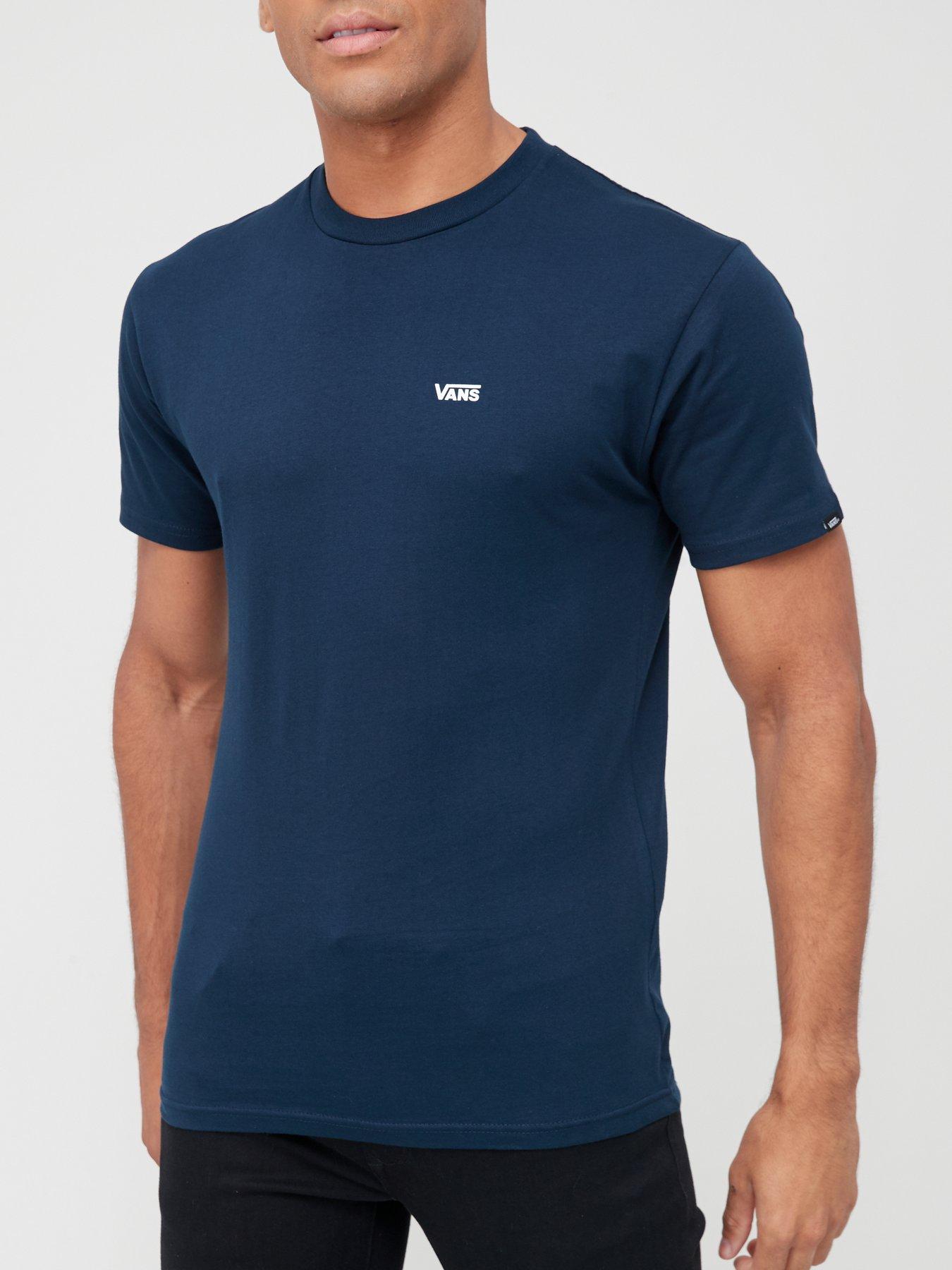 Vans t shirt mens on sale navy