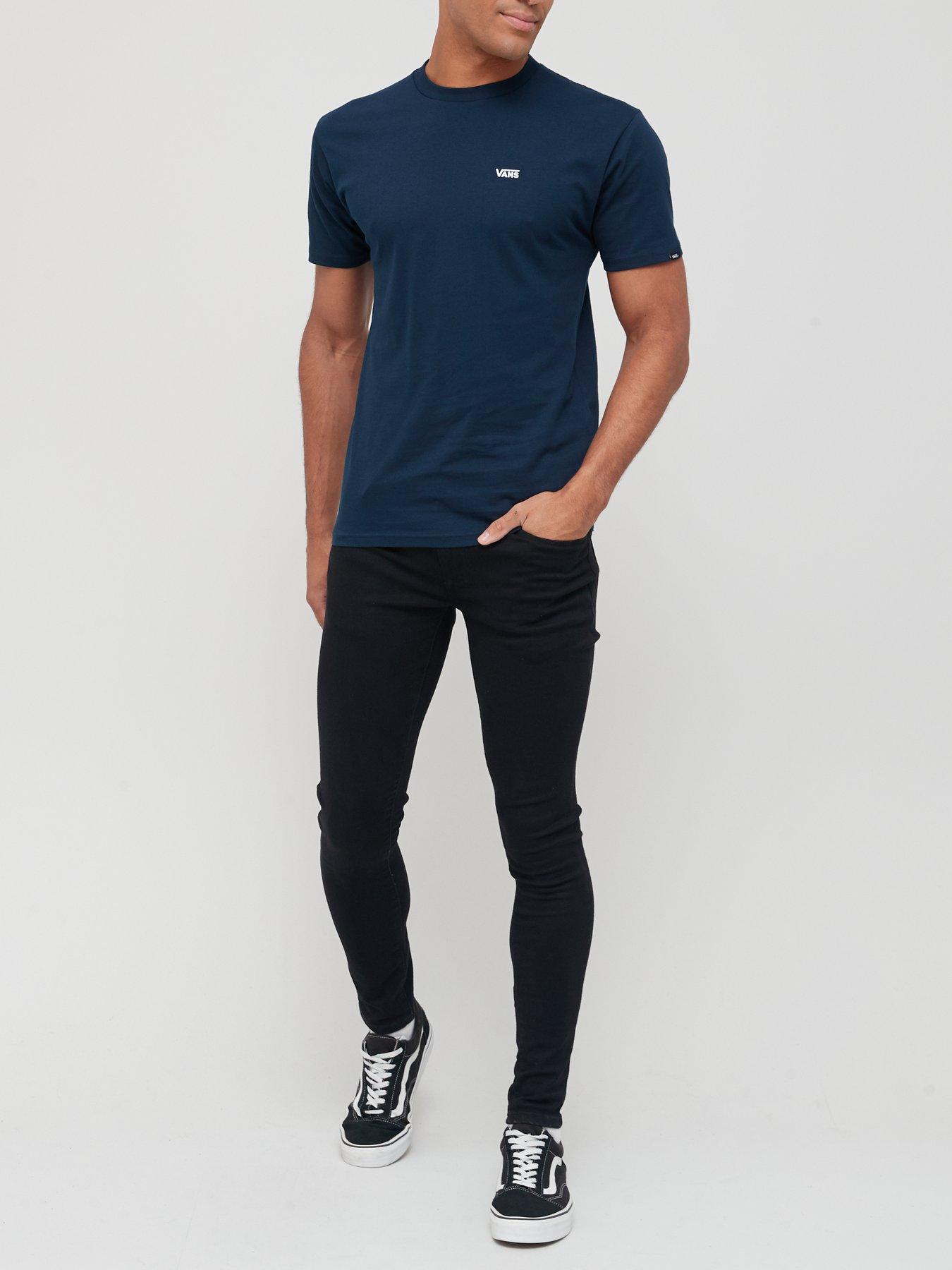 Vans t deals shirt mens navy