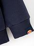  image of ellesse-younger-girls-core-isobel-oh-hoodie-navy