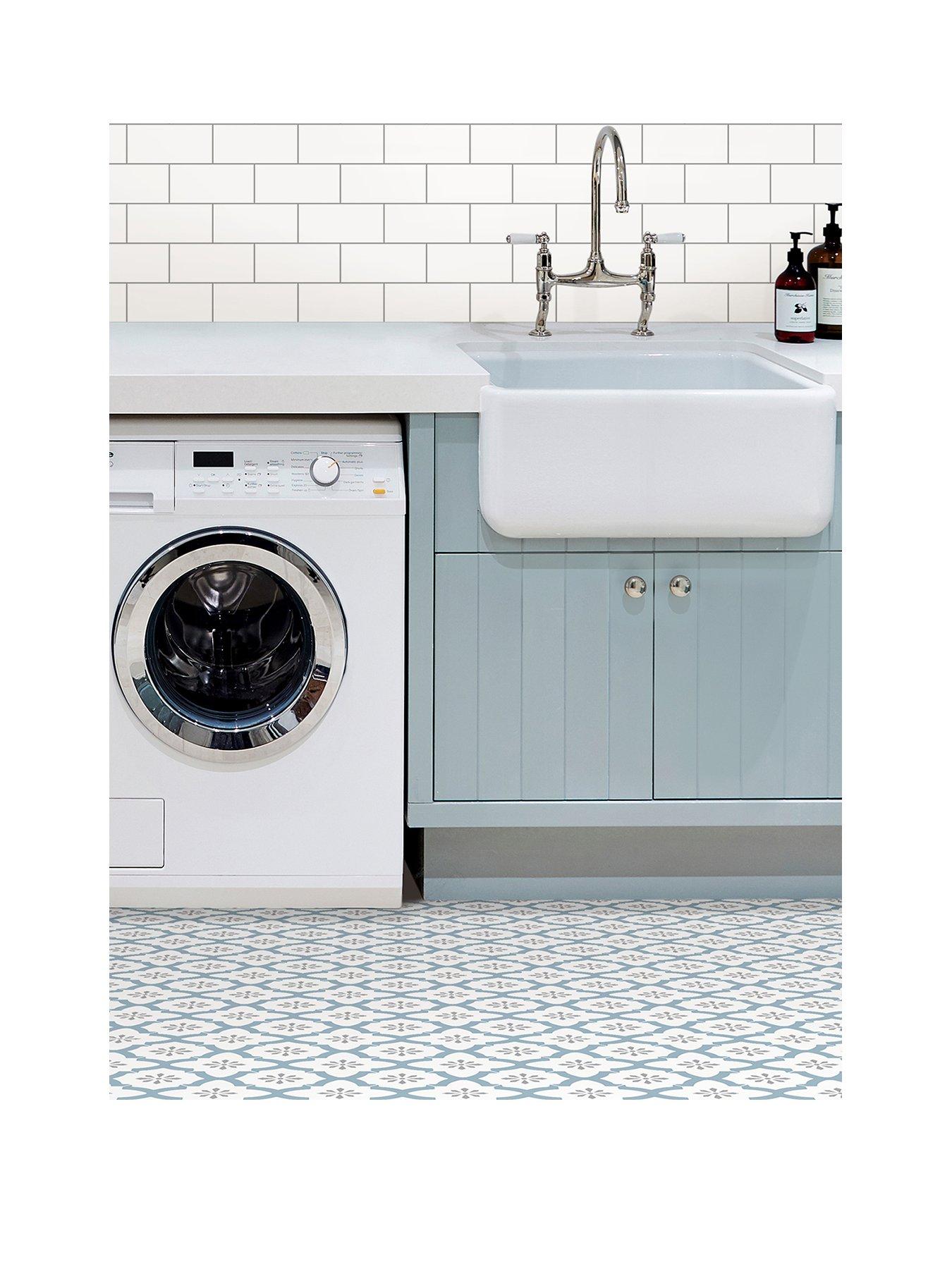 undefined Pack of 10 Alfama Peel  &  Stick Floor Tiles