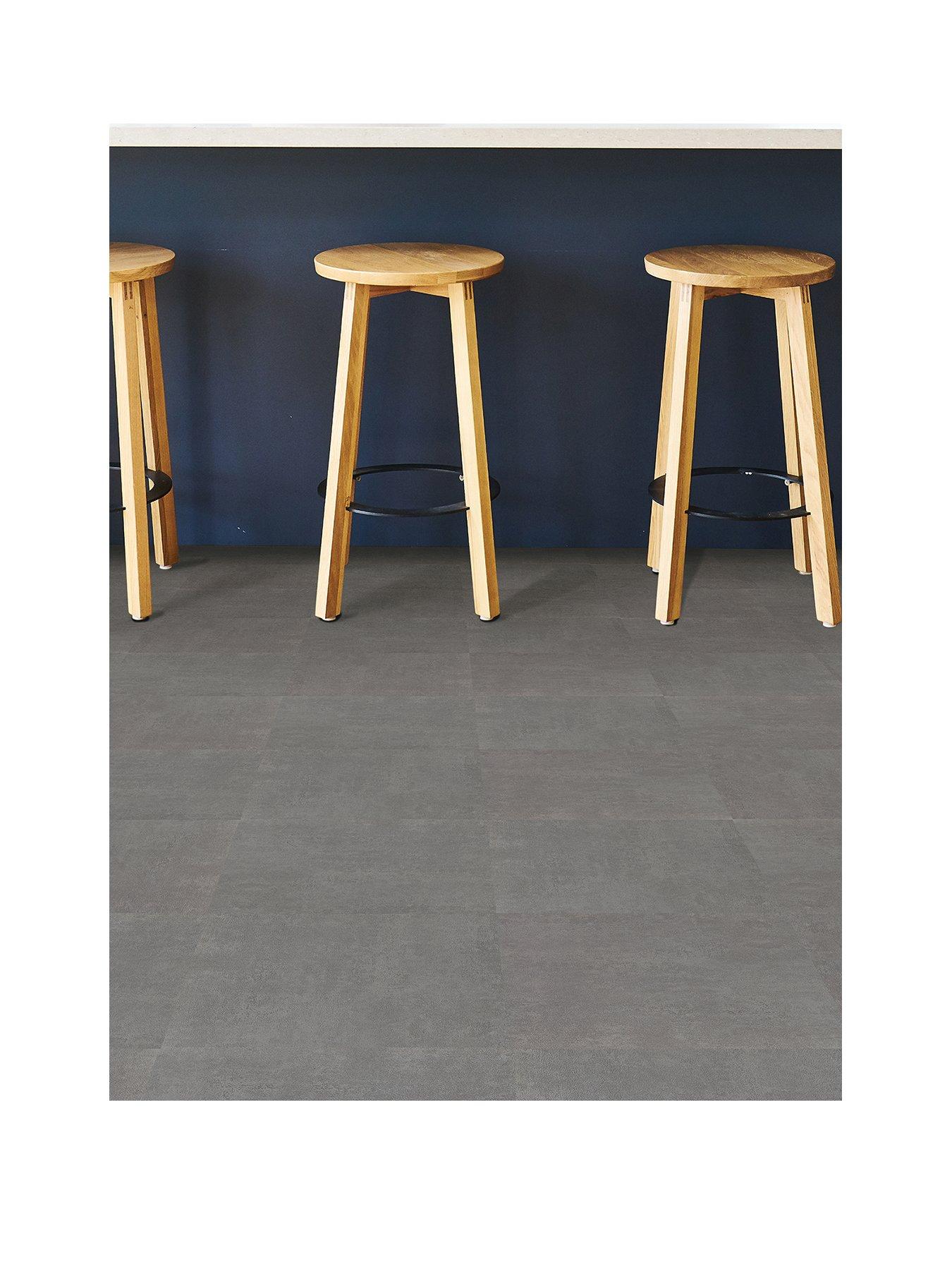 undefined Pack of 10 Tundra Peel  &  Stick Floor Tiles