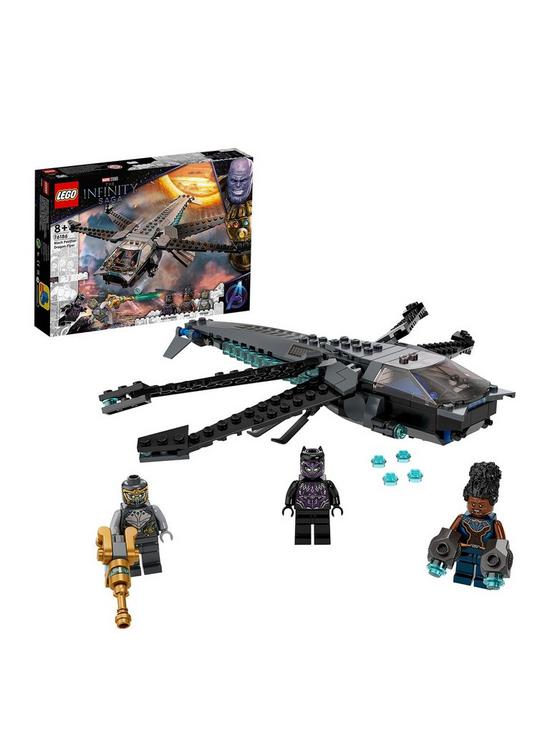 front image of lego-marvel-black-panther-dragon-flyer-set-76186