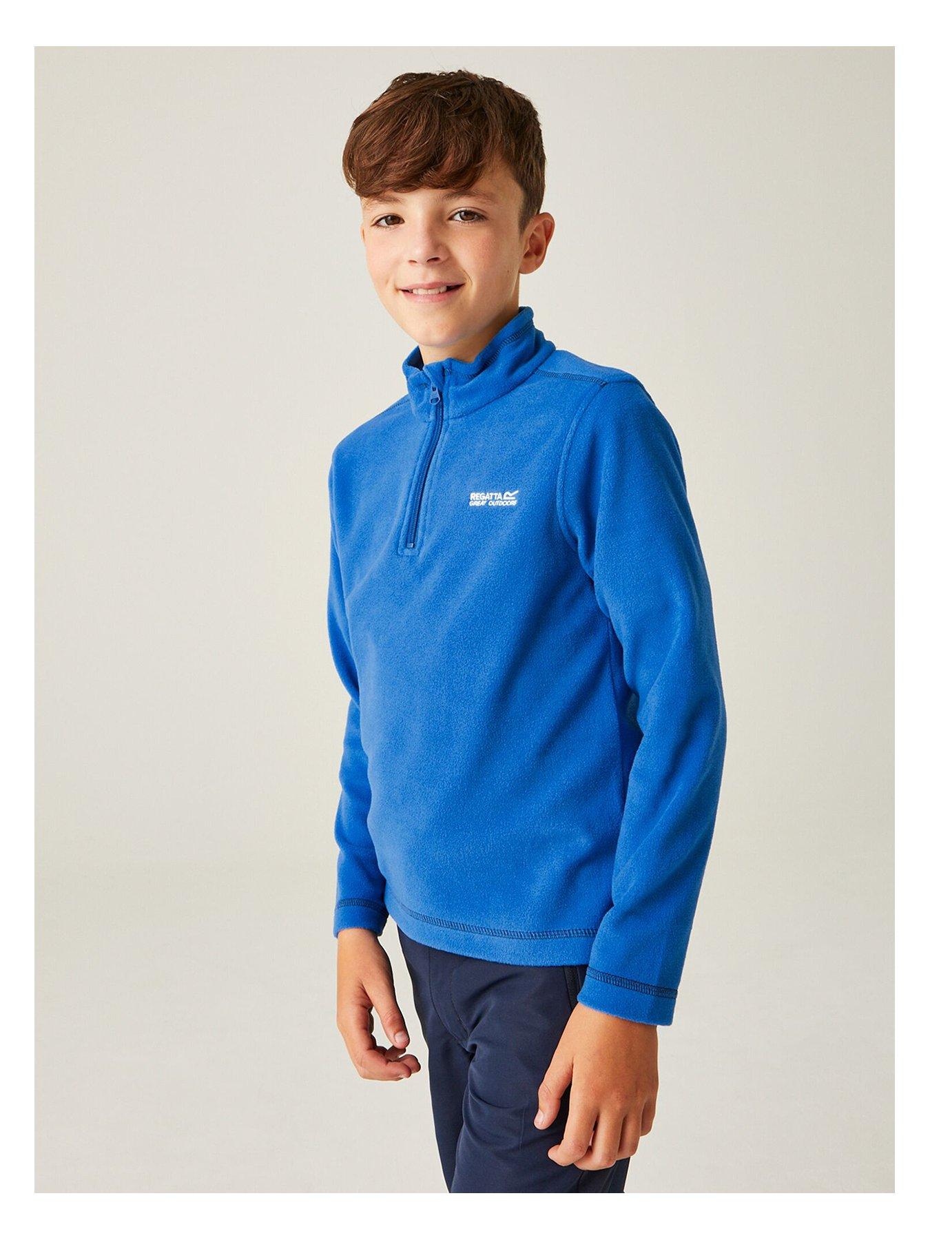 undefined Kids Hot Shot II 1/4 Zip Fleece - Blue