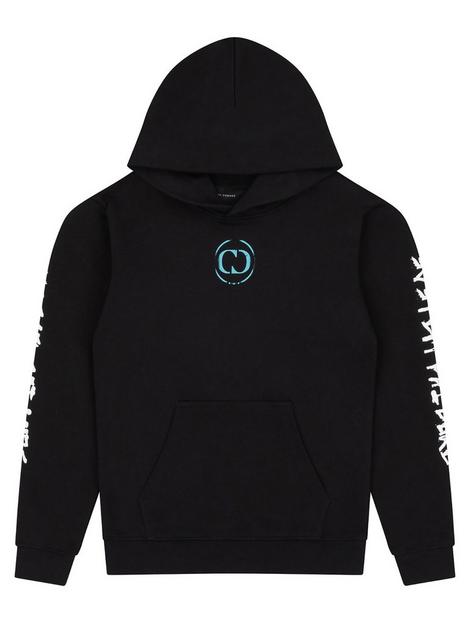 criminal-damage-boys-system-hoodie-black