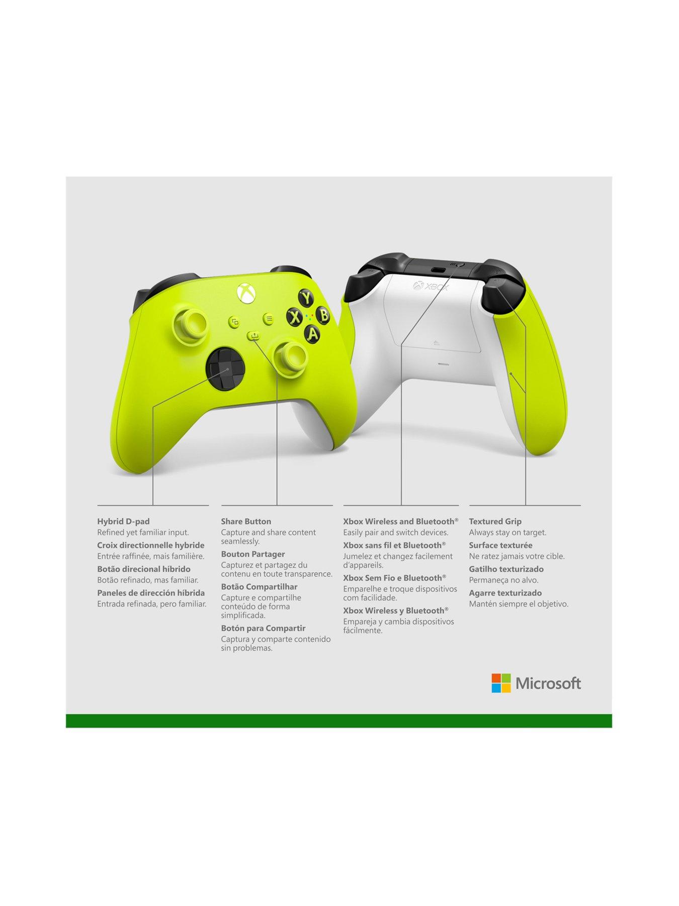  image of xbox-wireless-controller-electric-volt-for-xbox-series-xs-xbox-one-and-windows-devices