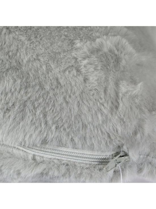 back image of caprice-brigitte-faux-fur-cushion