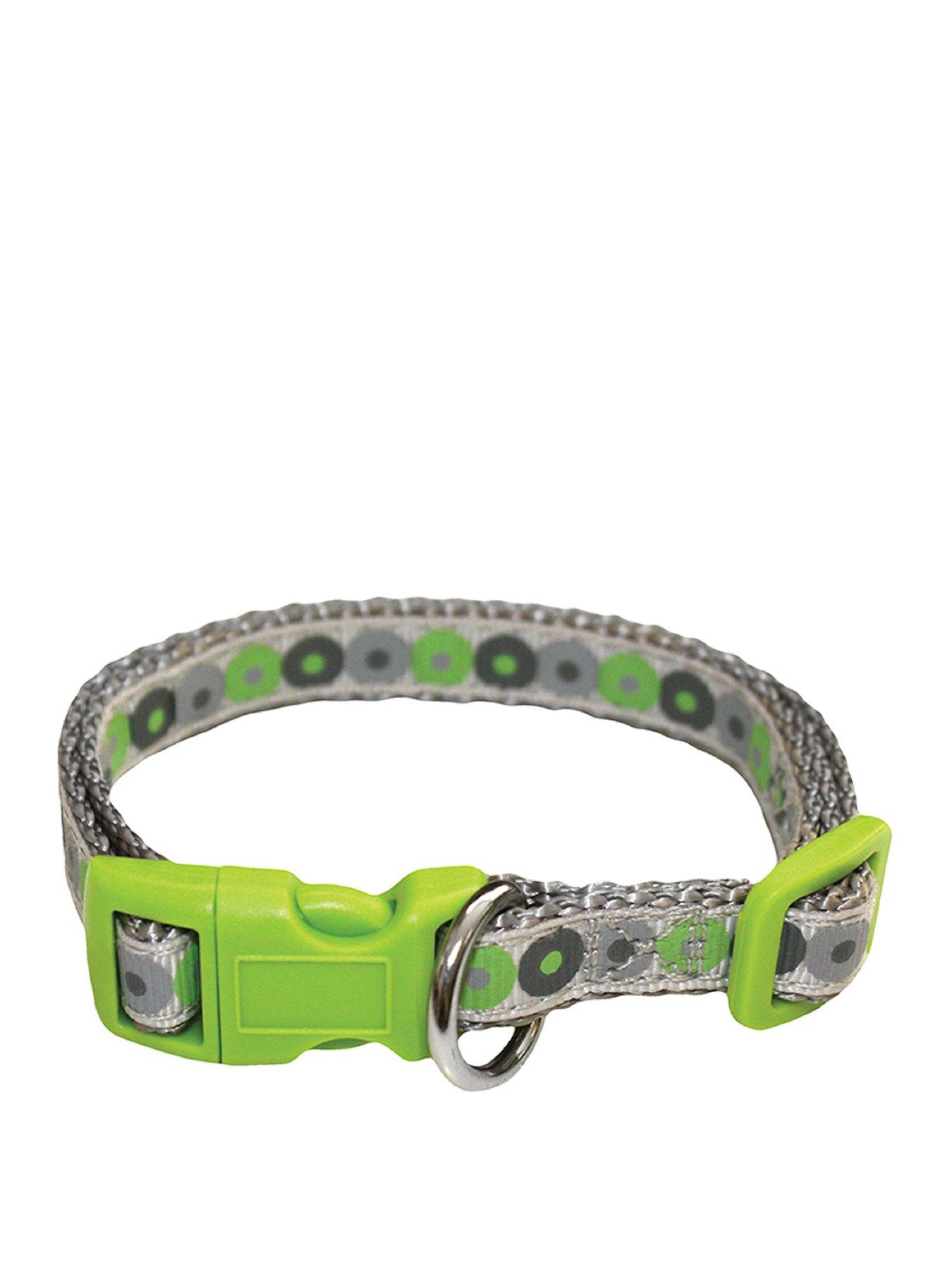 Little Rascals Puppy Collar and Lead Set Green