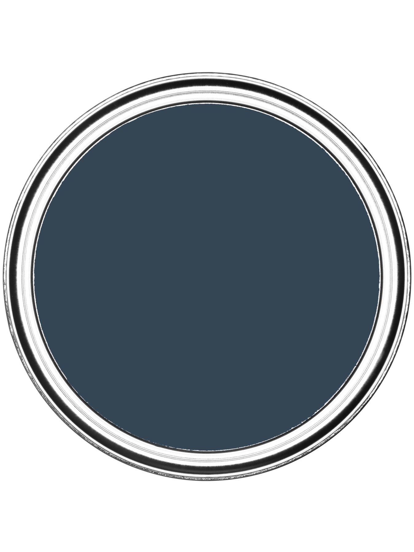  image of rust-oleum-nbspchalky-finish-furniture-paint-in-evening-blue-750ml-tin